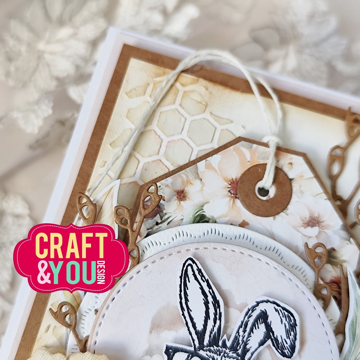 SC008 Stencil Honeycomb Craft & You Design