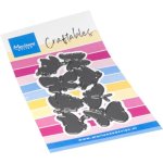 CR1678 Metal Die Marianne Design - CrafTables - Punch die XL Butterflies"