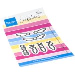 CR1680 Metal Die Marianne Design - CrafTables - Bees by Marleen