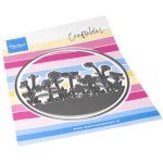 CR1684 Metal Die Marianne Design - CrafTables -Silhouette - Flower Meadow