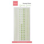 PL4533 Enamel Dots- Duotone Spring Green