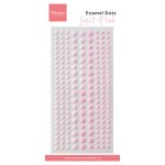 PL4534 Enamel Dots- Duotone Light Pink