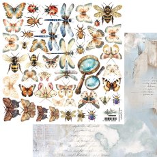 AA-MOS-11 Alchemy of Art  - Elements for self-cutting out 12x12"   Memories of spring