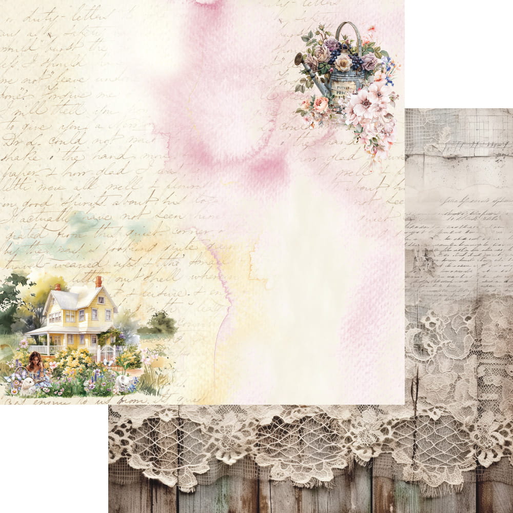 AA-MOS-12 Alchemy of Art - 6x6'' - A SET OF PAPERS Memories of spring