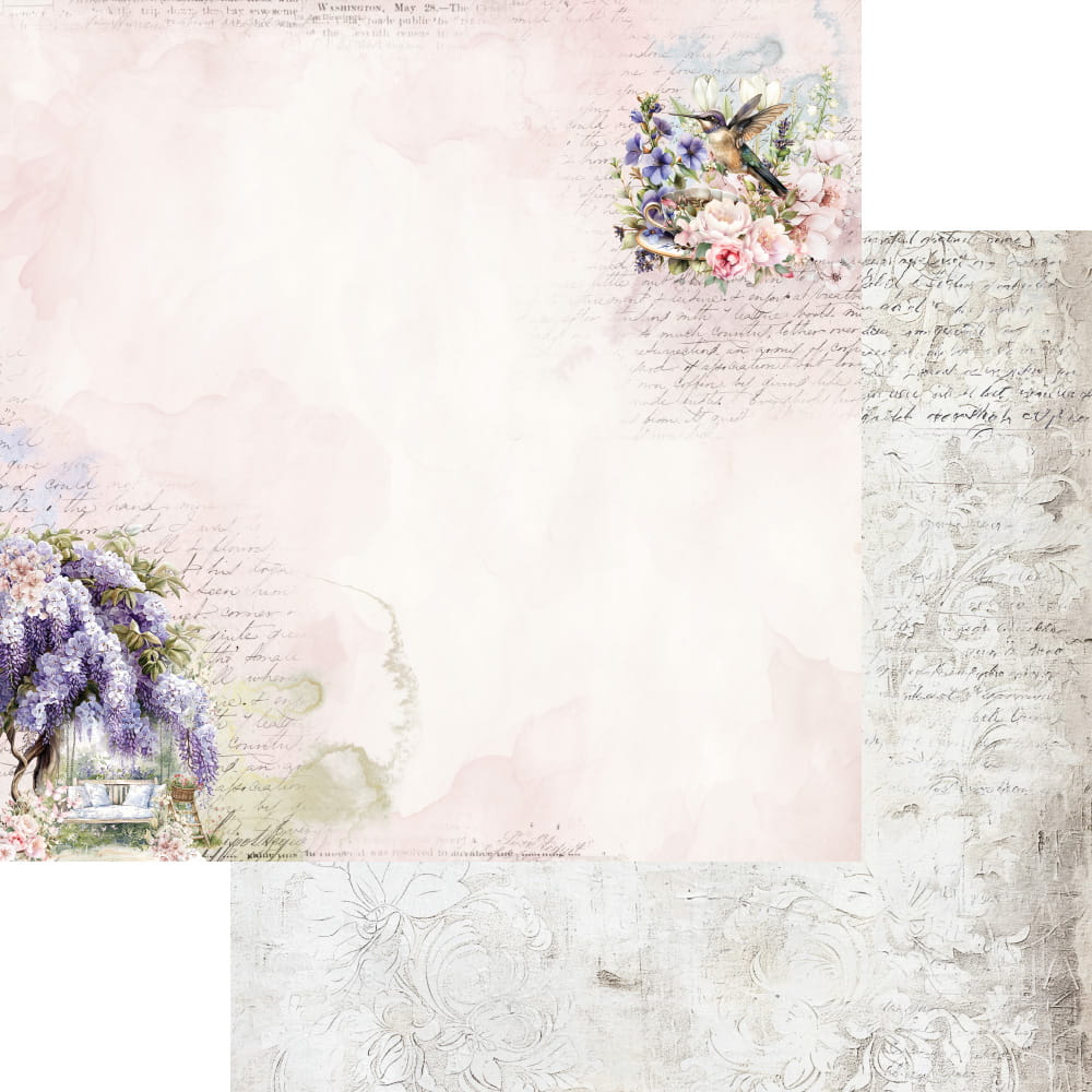 AA-MOS-12 Alchemy of Art - 6x6'' - A SET OF PAPERS Memories of spring