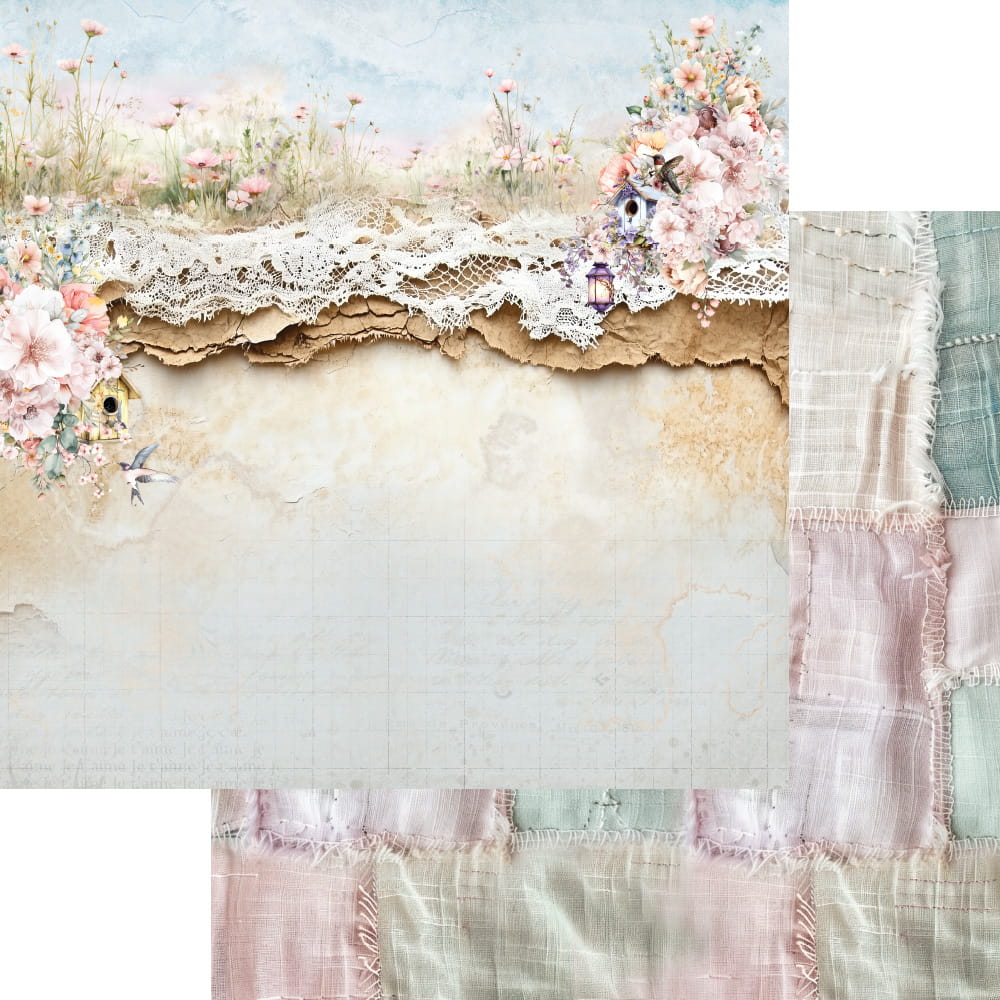 AA-MOS-12 Alchemy of Art - 6x6'' - A SET OF PAPERS Memories of spring