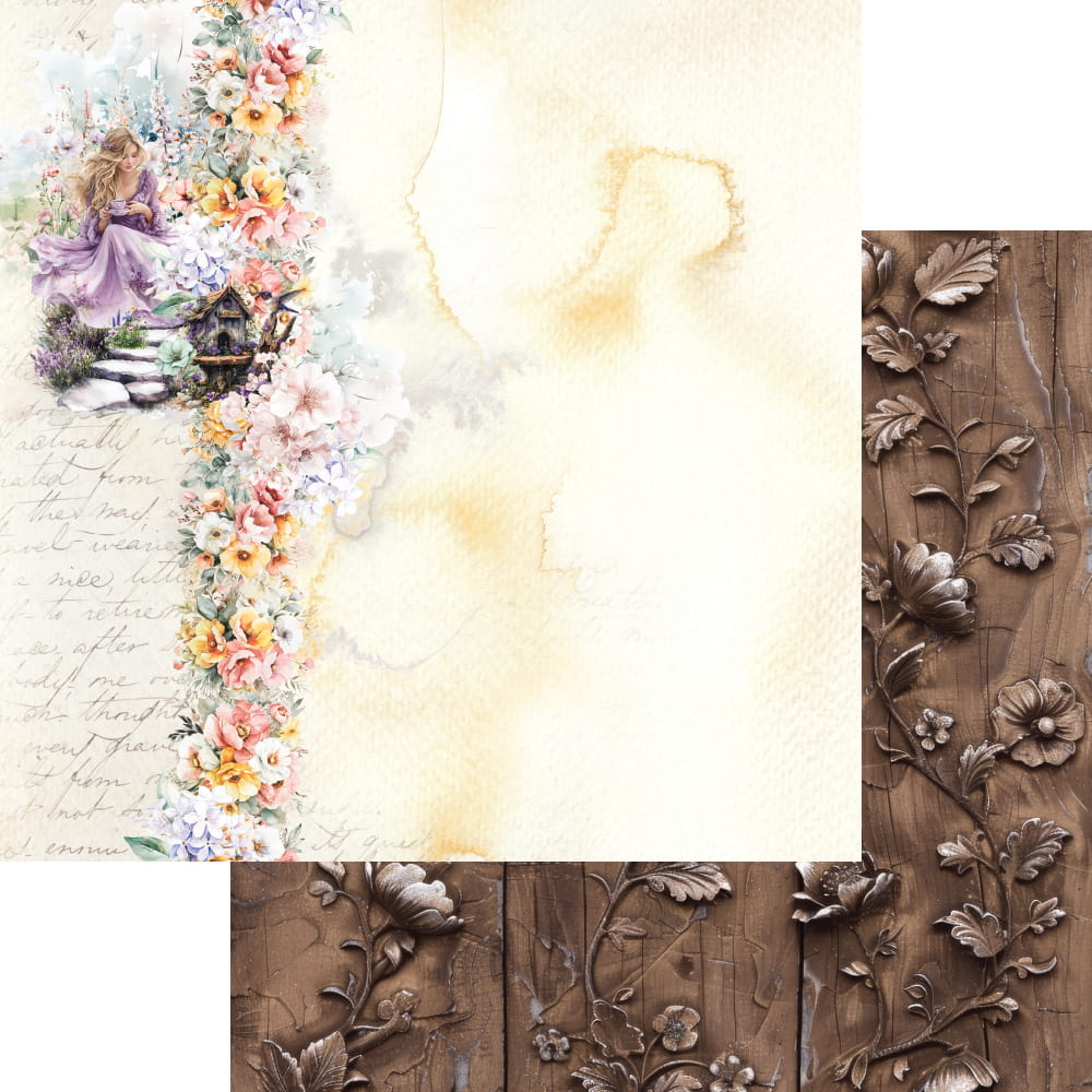 AA-MOS-12 Alchemy of Art - 6x6'' - A SET OF PAPERS Memories of spring