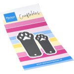 CR1686 Metal Die - Marianne Design - CrafTables - Two Paws
