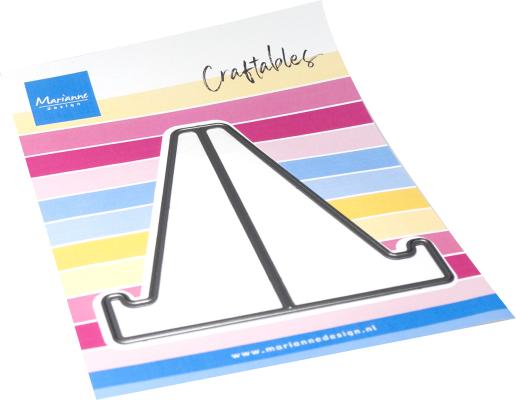 CR1688 Metal Die Marianne Design - CrafTables -Card Stand (S)