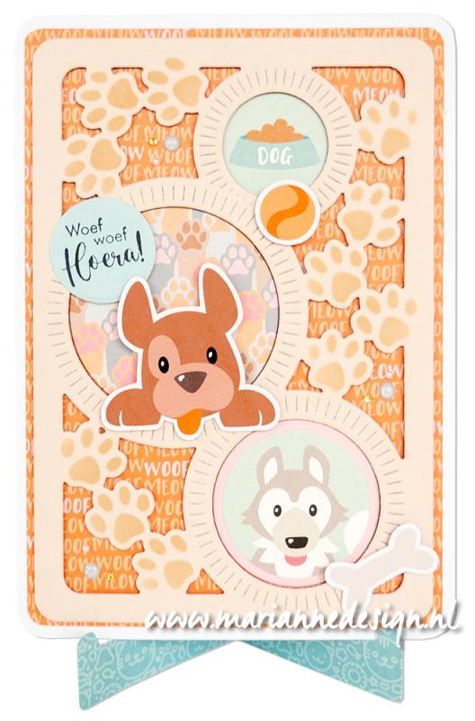 CR1688 Metal Die Marianne Design - CrafTables -Card Stand (S)