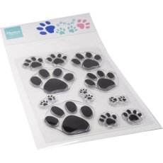 CS1171  Clear stamps -Paw Prints
