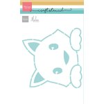 PS8180 Marianne Design - Mask stencil - Cat by Marleen