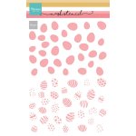 PS8182 Marianne Design - Mask stencil - 2 Easter Eggs