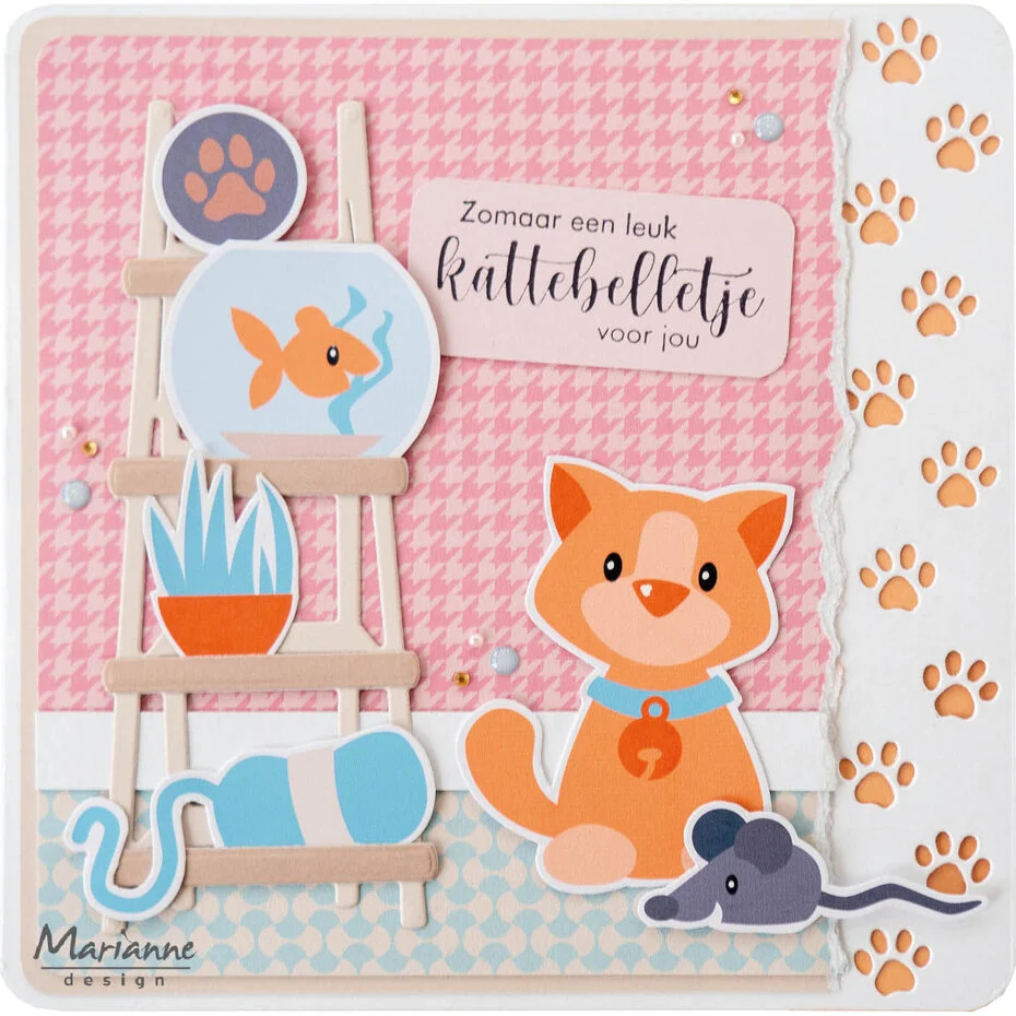 VK9623 Die-cuts Marianne Design -Eline's Dogs