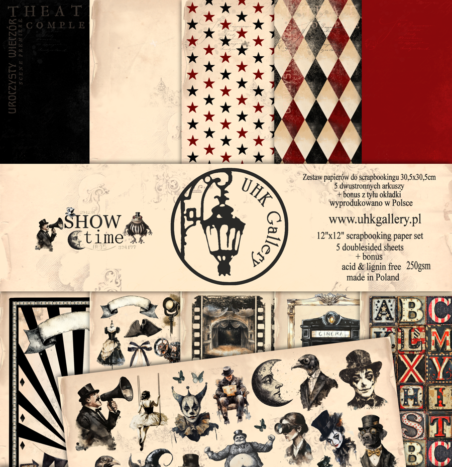 UHK-ST Show Time - scrapbooking set