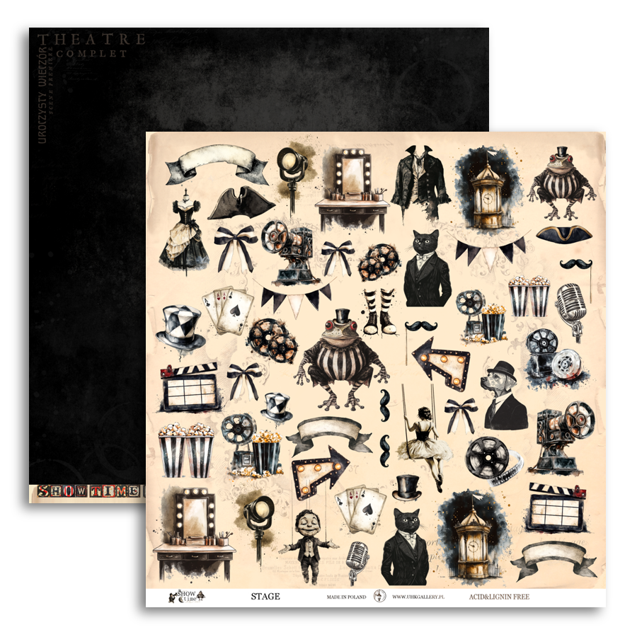 UHK-ST Show Time - scrapbooking set