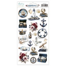 MT-LIT-12  LIGHTHOUSE   Paper stickers - elements - MINTAY