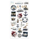 MT-LIT-12 LIGHTHOUSE Paper stickers - elements - MINTAY