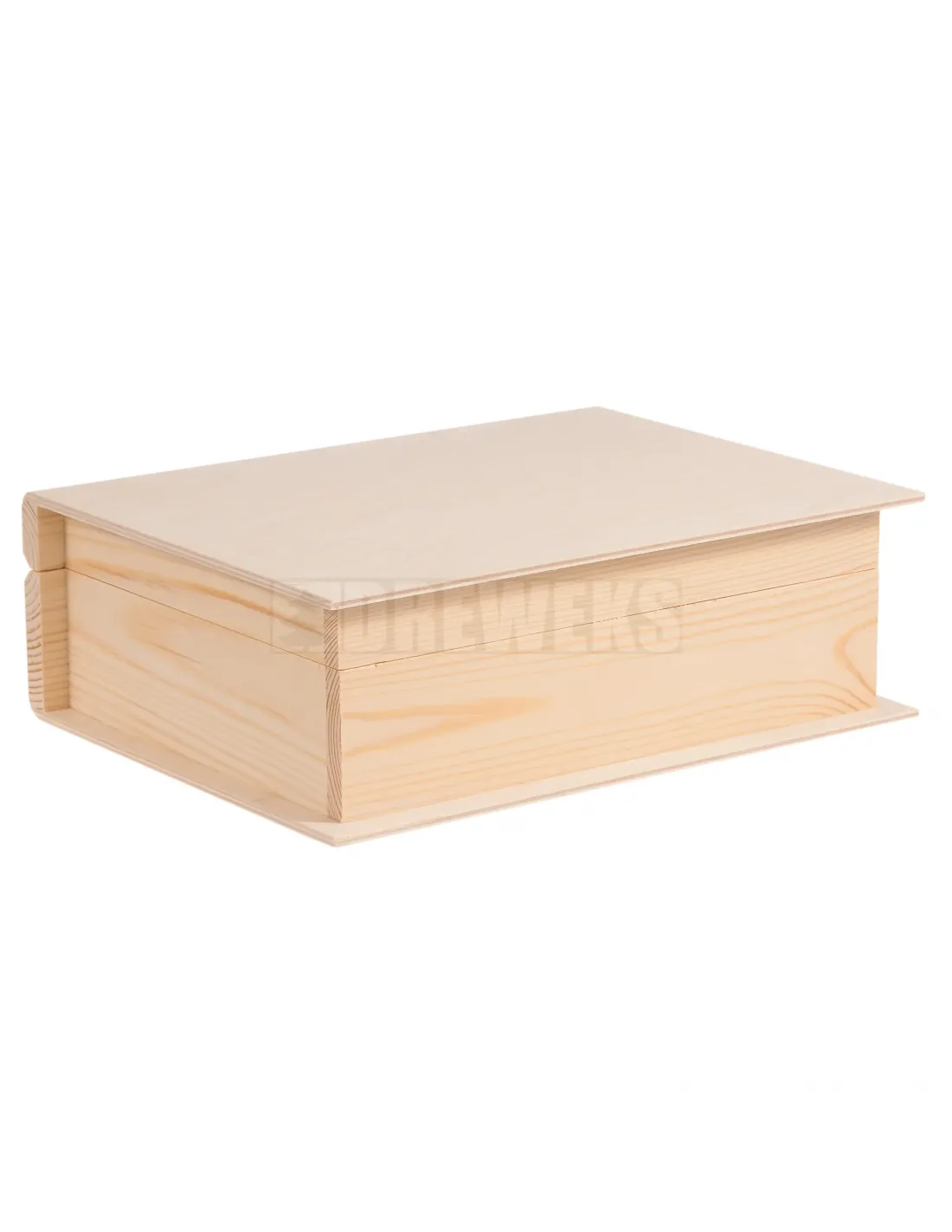 PZ287 Wooden box/container book, casket