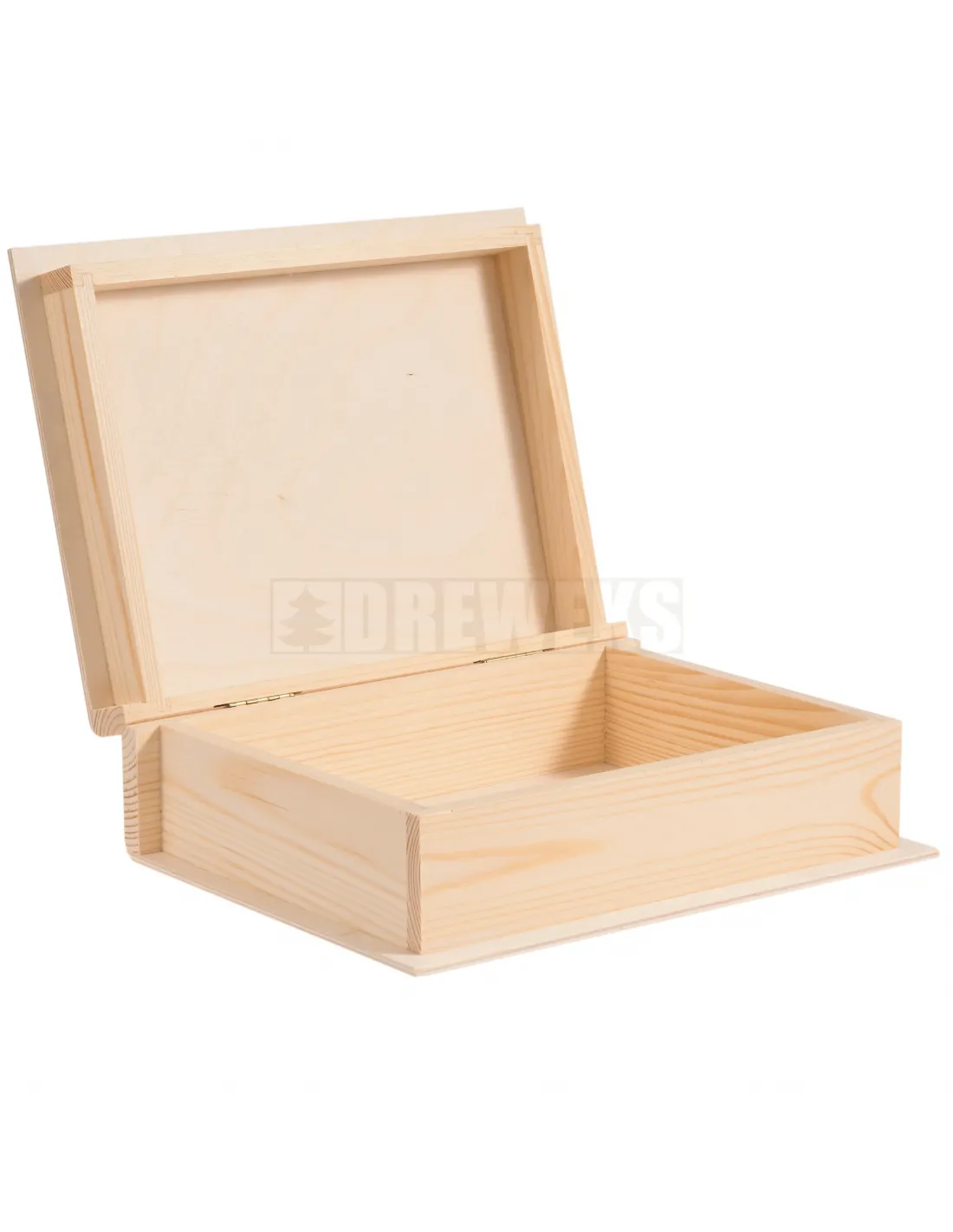 PZ287 Wooden box/container book, casket