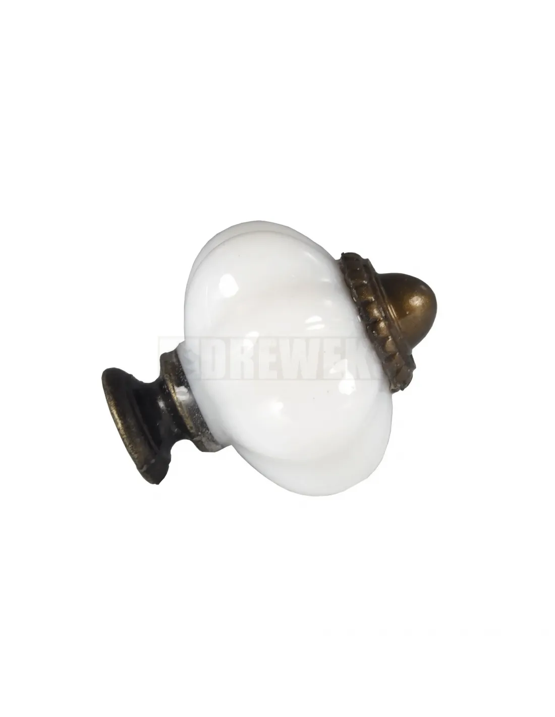 X1301B Handle, white knob