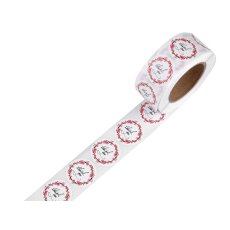 880391-4 Thank You Round Gift Tag Stickers Ø25 mm