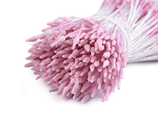 900904-4 Flower stamen matt- pink