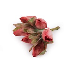 930115-3  Artificial tulip on a wire, vintage style 