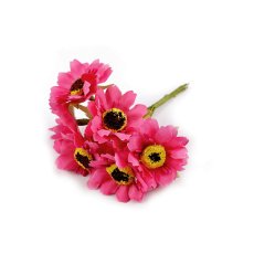 930117-3 Artificial tulip on a wire, vintage style 