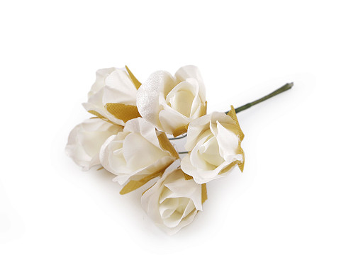 930118-1 Artificial rose on a wire