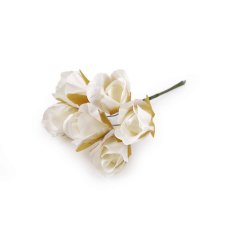930118-1 Artificial rose on a wire