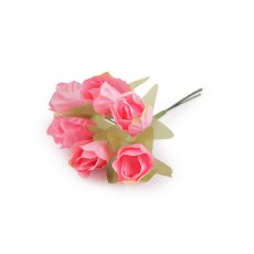 930118-3 Artificial rose on a wire