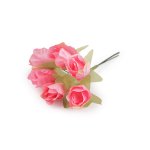 930118-3 Artificial rose on a wire