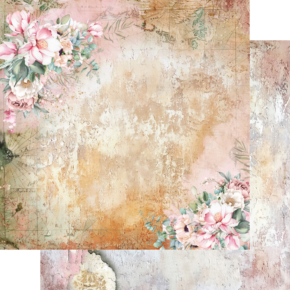 AA-MFTT-12 Alchemy of Art - 6x6'' - A SET OF PAPERS Memories from the trip