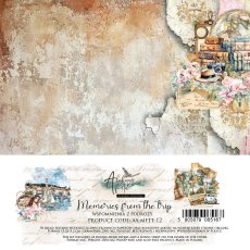 AA-MFTT-12 Alchemy of Art  - 6x6''  - A SET OF PAPERS Memories from the trip
