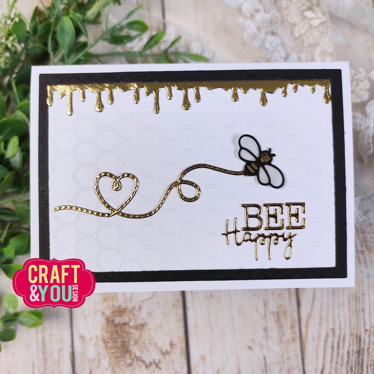 CW342 Cutting Die - Bee Honey Set - Craft&You Design