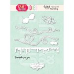 CW342 Cutting Die - Bee Honey Set - Craft&You Design