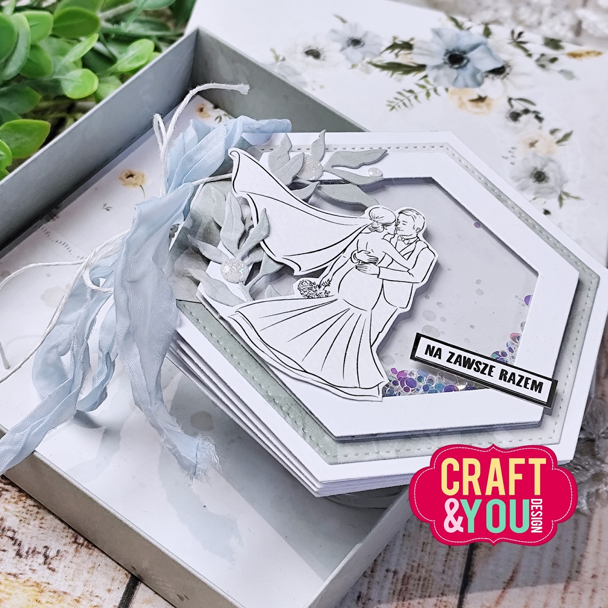 CW343 Cutting Die -Hexagon Base Set - Craft&You Design