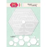 CW343 Cutting Die -Hexagon Base Set - Craft&You Design