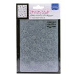 100605-006 Vaessen Creative • Embossing Folder 10,7x14,6cm- Cherry Blossom