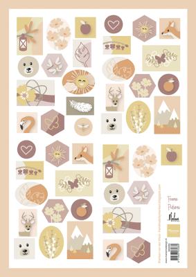 AK0098 one side paper - Marianne Design - Frames Pictures by Marleen