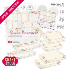 CKIT-FR-PL Flower Romance Paper Kit 