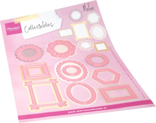 COL1567 Dies Marianne Design Collectables -Picture frames by Marleen