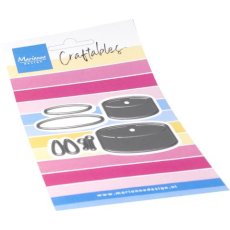 CR1689 Metal Die Marianne Design - CrafTables -Tea Lights
