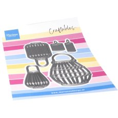 CR1690 Metal Die Marianne Design - CrafTables - Bamboo Lanterns 