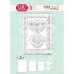 CW345 Cutting Die - ATC Cross Stiches - Craft&You Design