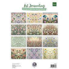 FB2503 12 x one side paper A4 Marianne Design-Art Journaling set - by Fairybells