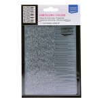 100605-004 Vaessen Creative • Embossing Folder 10,7x14,6cm- Piano & Musical Notes