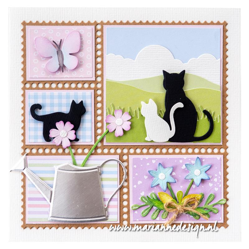 LR0889 Metal Die Marianne Design Creatables Cats & Kittens