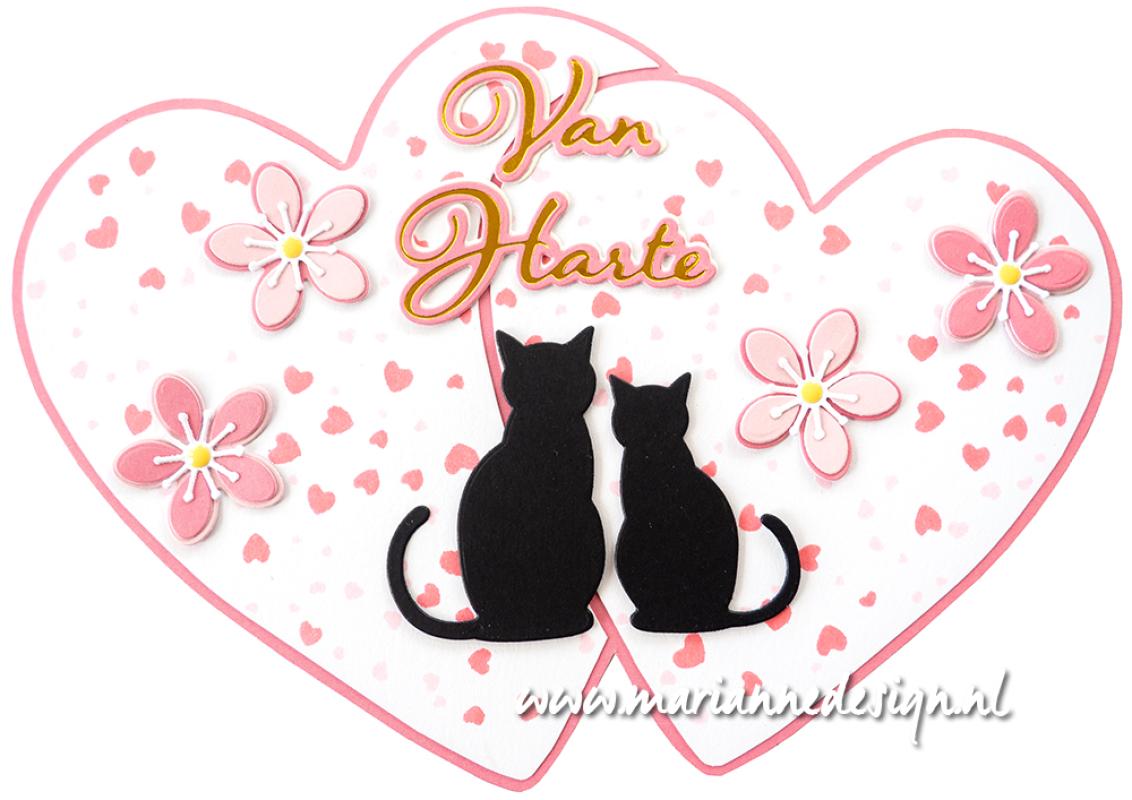 LR0889 Metal Die Marianne Design Creatables Cats & Kittens